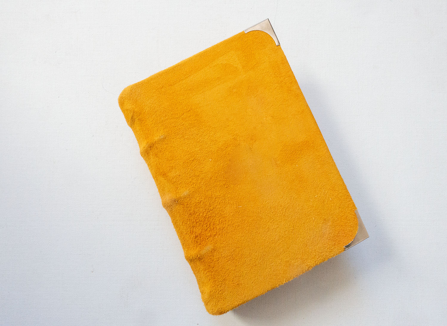 handmade sheepskin book