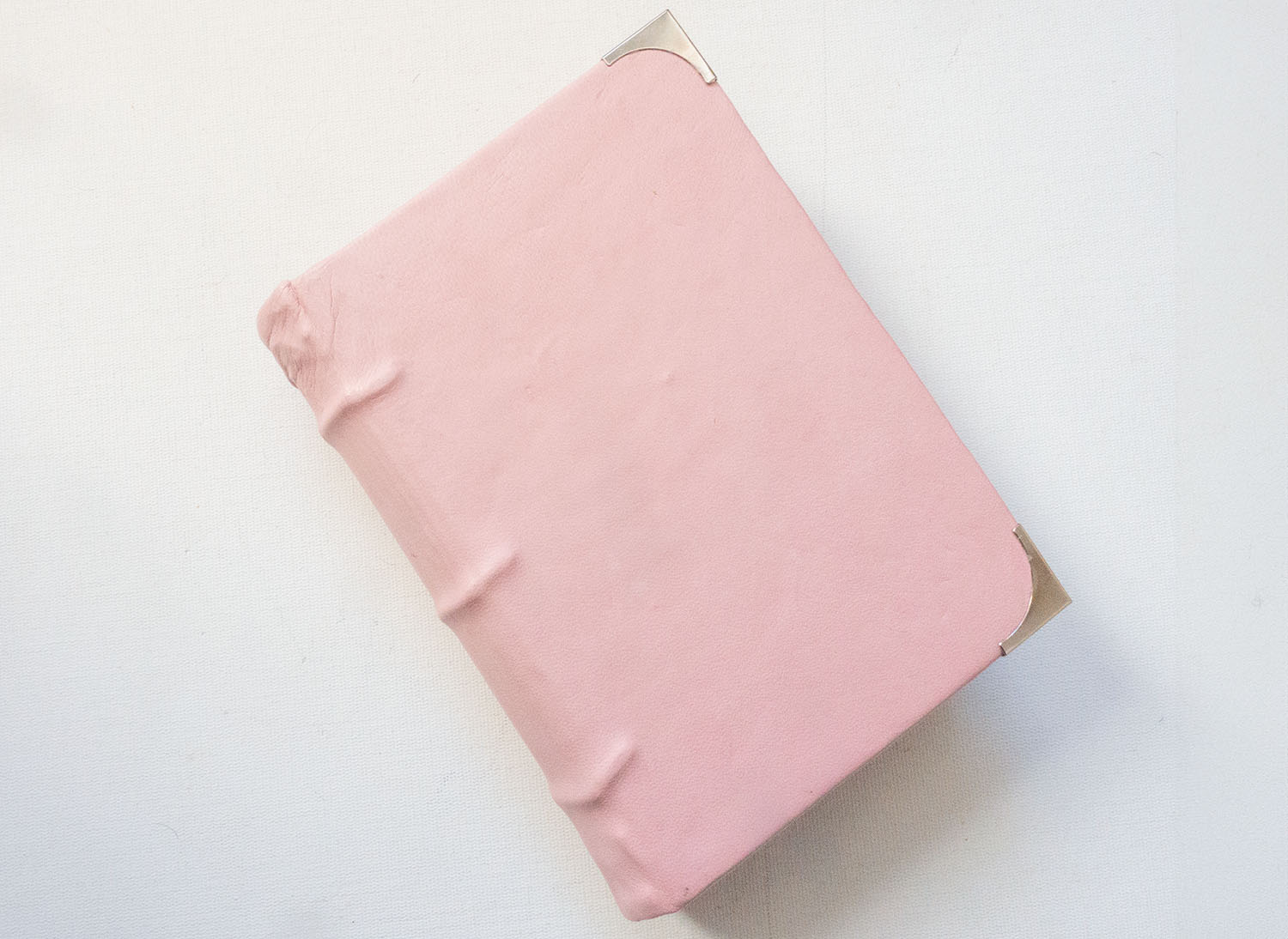 handmade sheepskin book