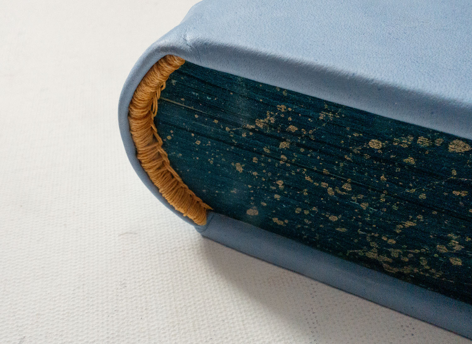 handmade sheepskin book