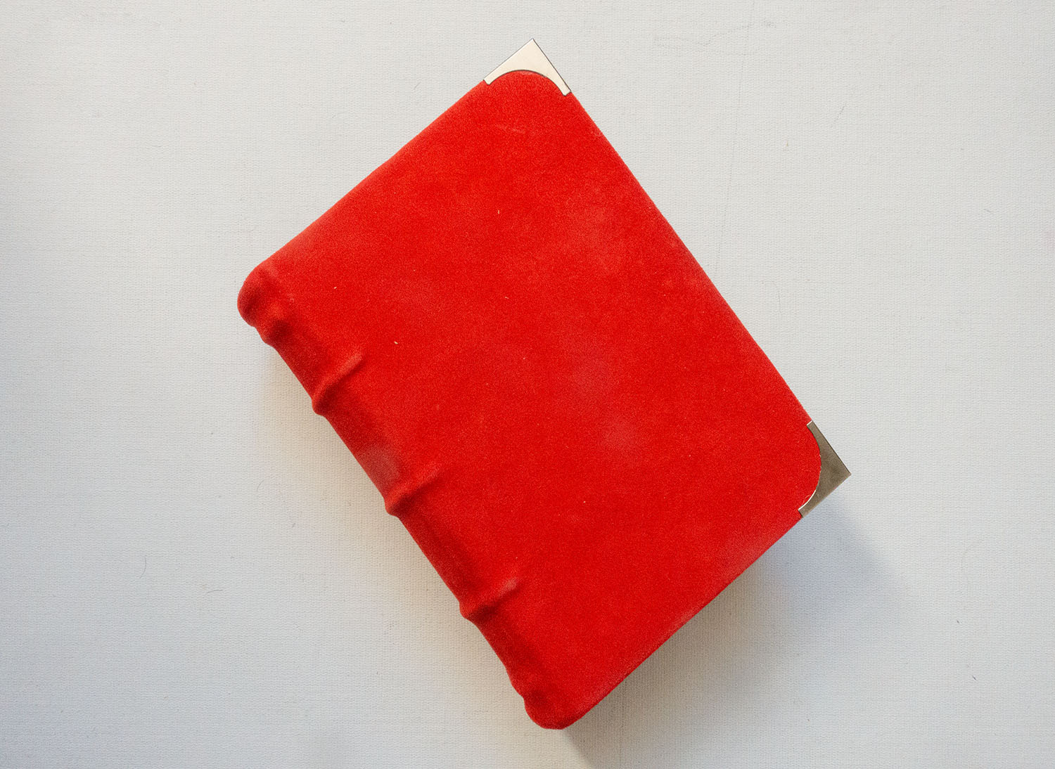 handmade sheepskin book