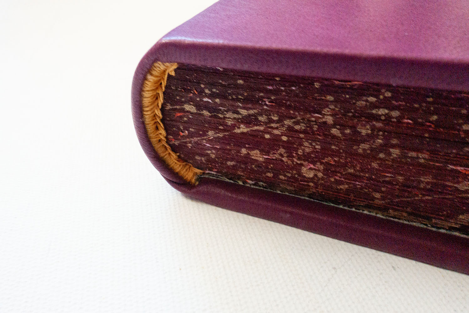 handmade purple book