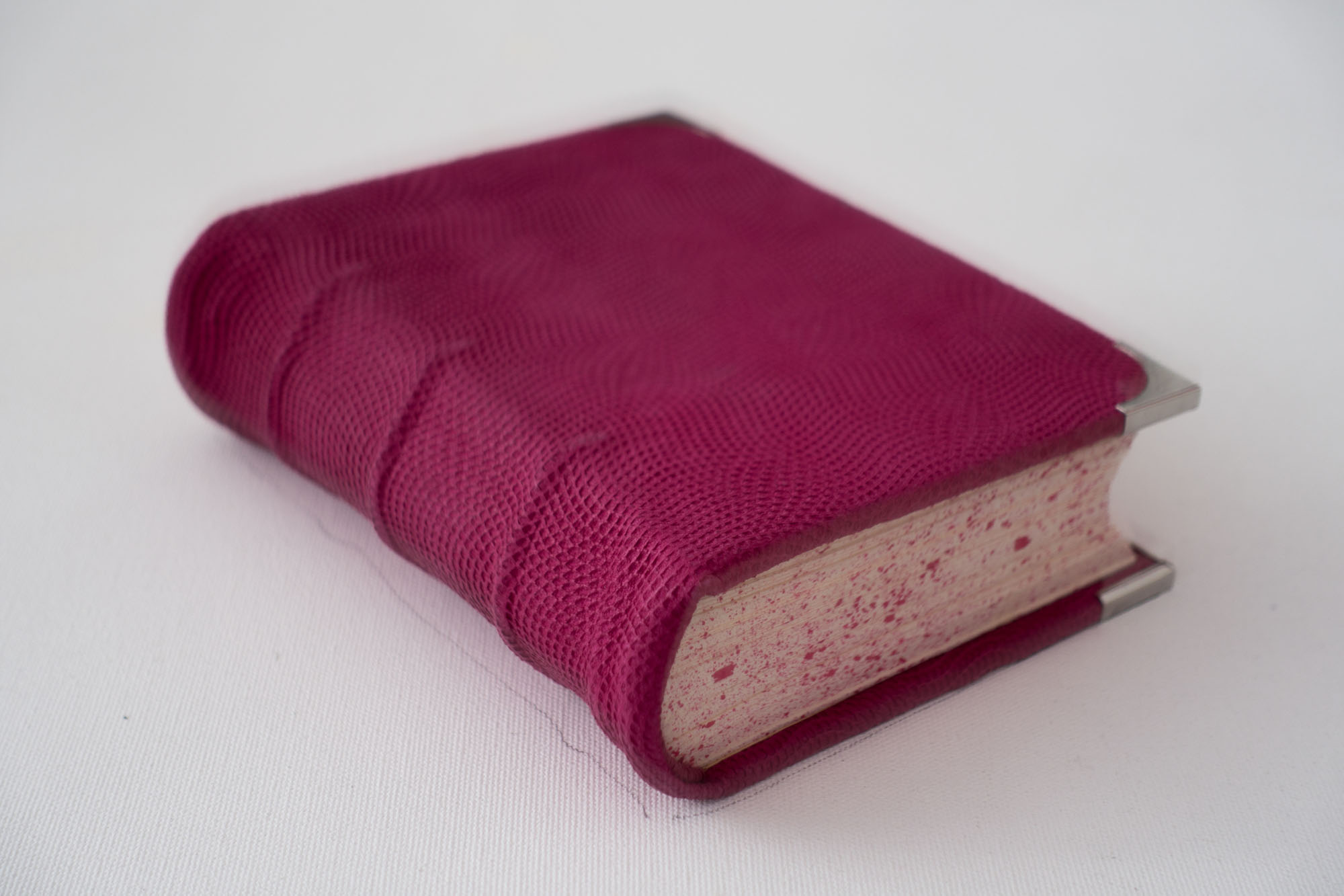 handmade pink book