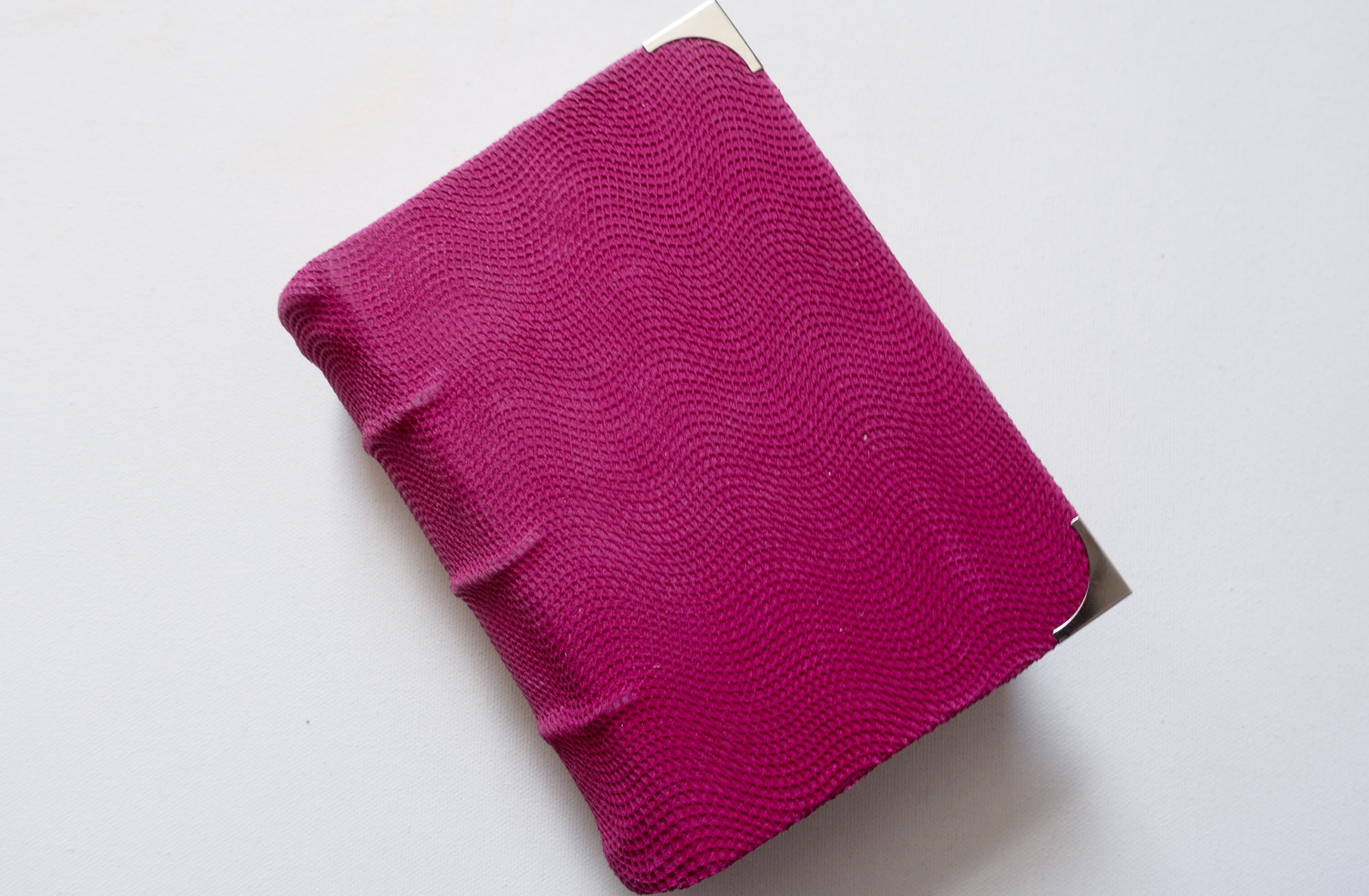 handmade pink book