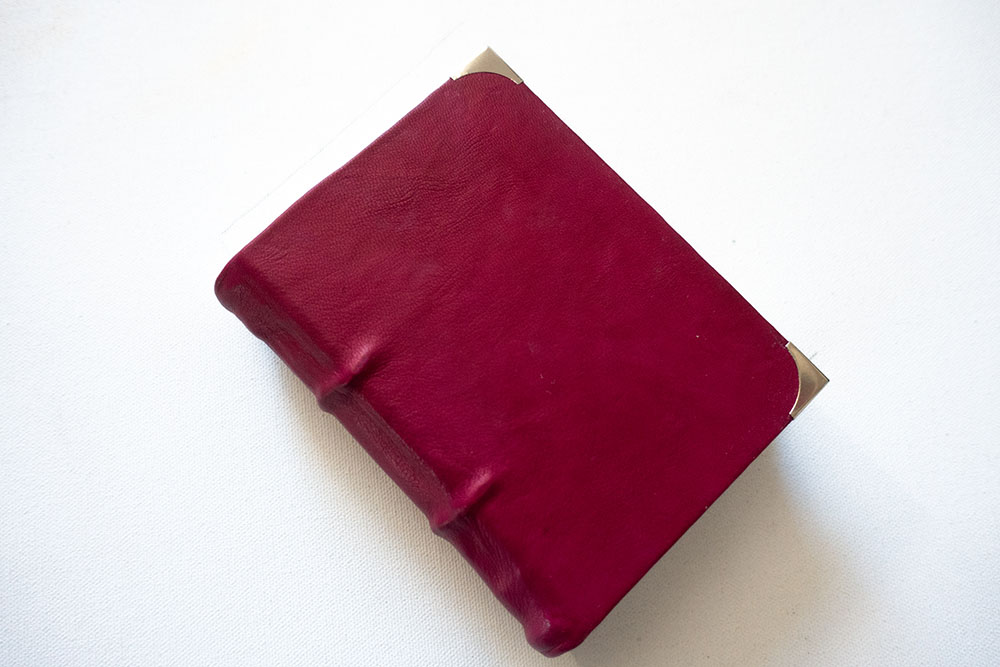 handmade claret book