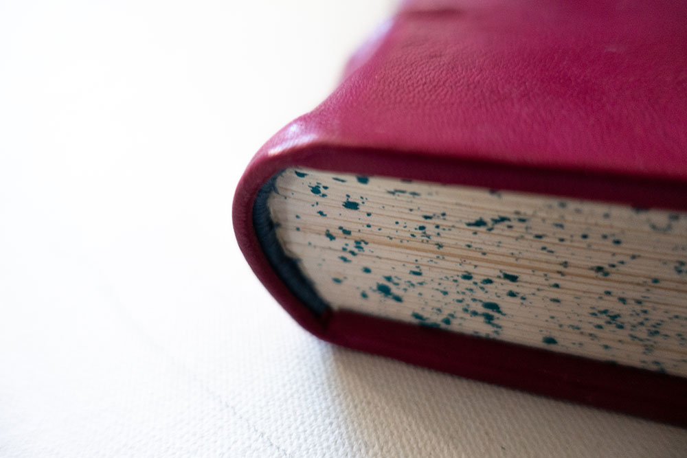 handmade claret book