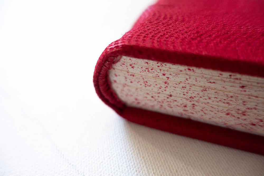 handmade red book