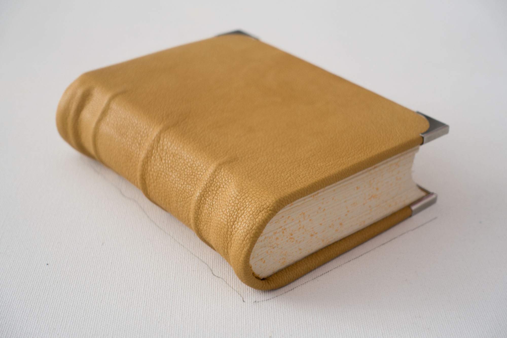 handmade yellow book