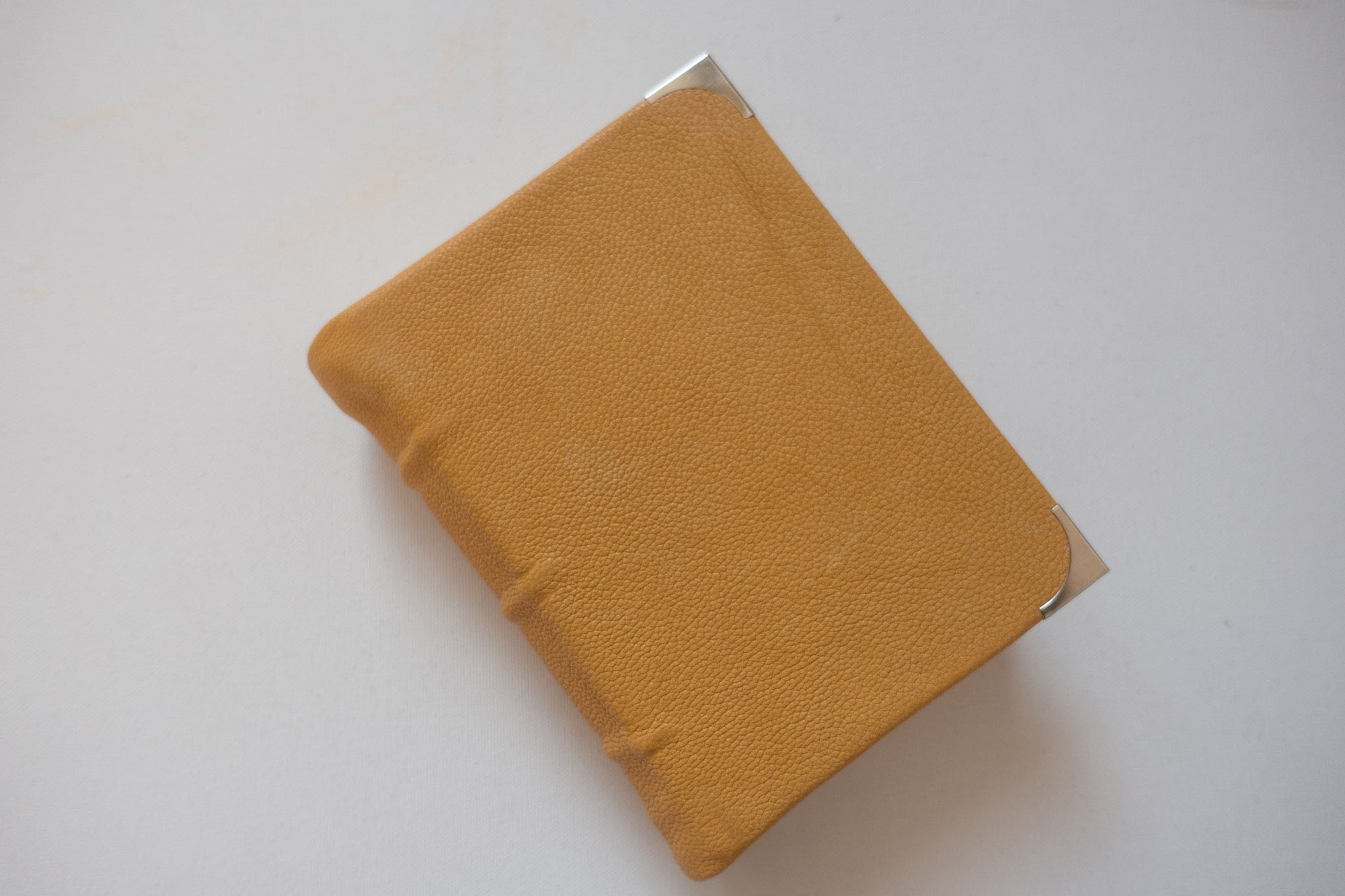 handmade yellow book
